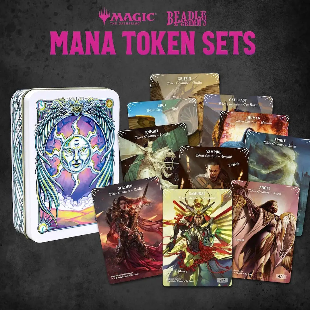 Token Set: Magic the Gathering - Mana - White - Beadle & Grimm - Accessories