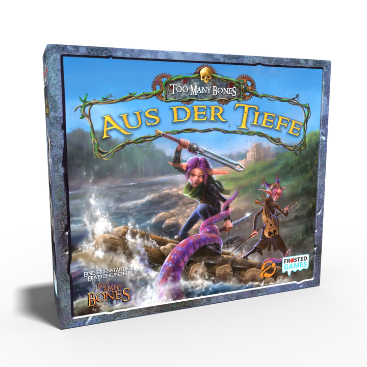 Too Many Bones: Aus der Tiefe (DE) - Frosted Games - Board Games