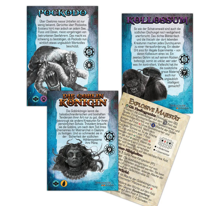 Too Many Bones: Aus der Tiefe (DE) - Frosted Games - Board Games