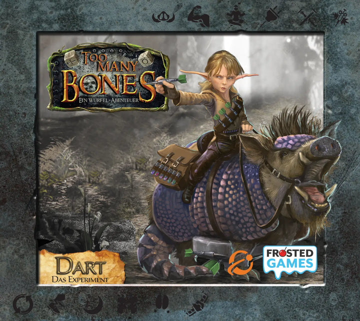 Too Many Bones: Dart (DE) - Frosted Games - Board Games