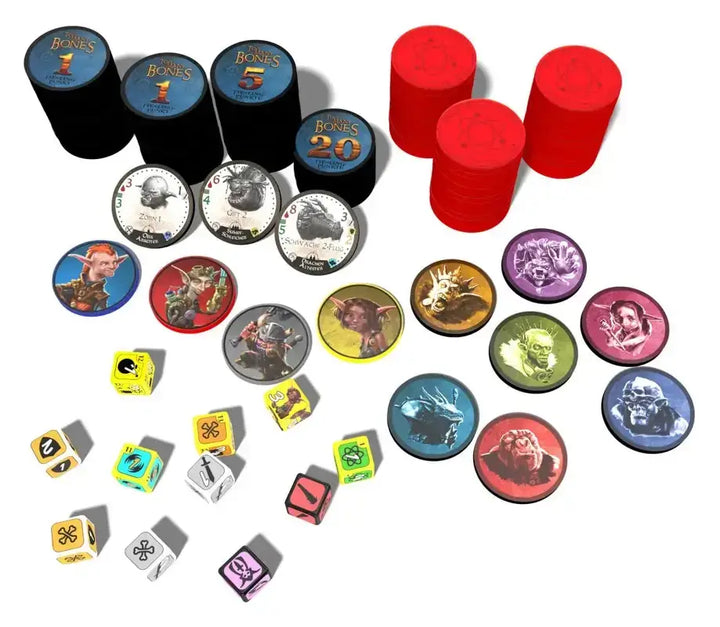 Too Many Bones (DE) - Frosted Games - Board Games