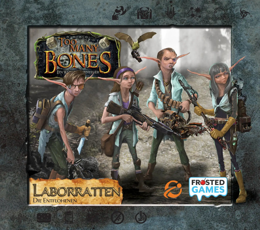 Too Many Bones: Laborratten (DE) - Frosted Games - Board Games