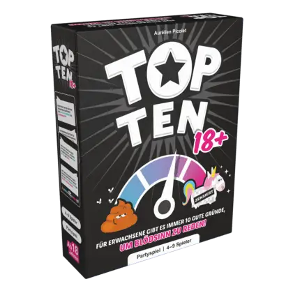 Top Ten 18+ (DE) - Asmodee - Board Games