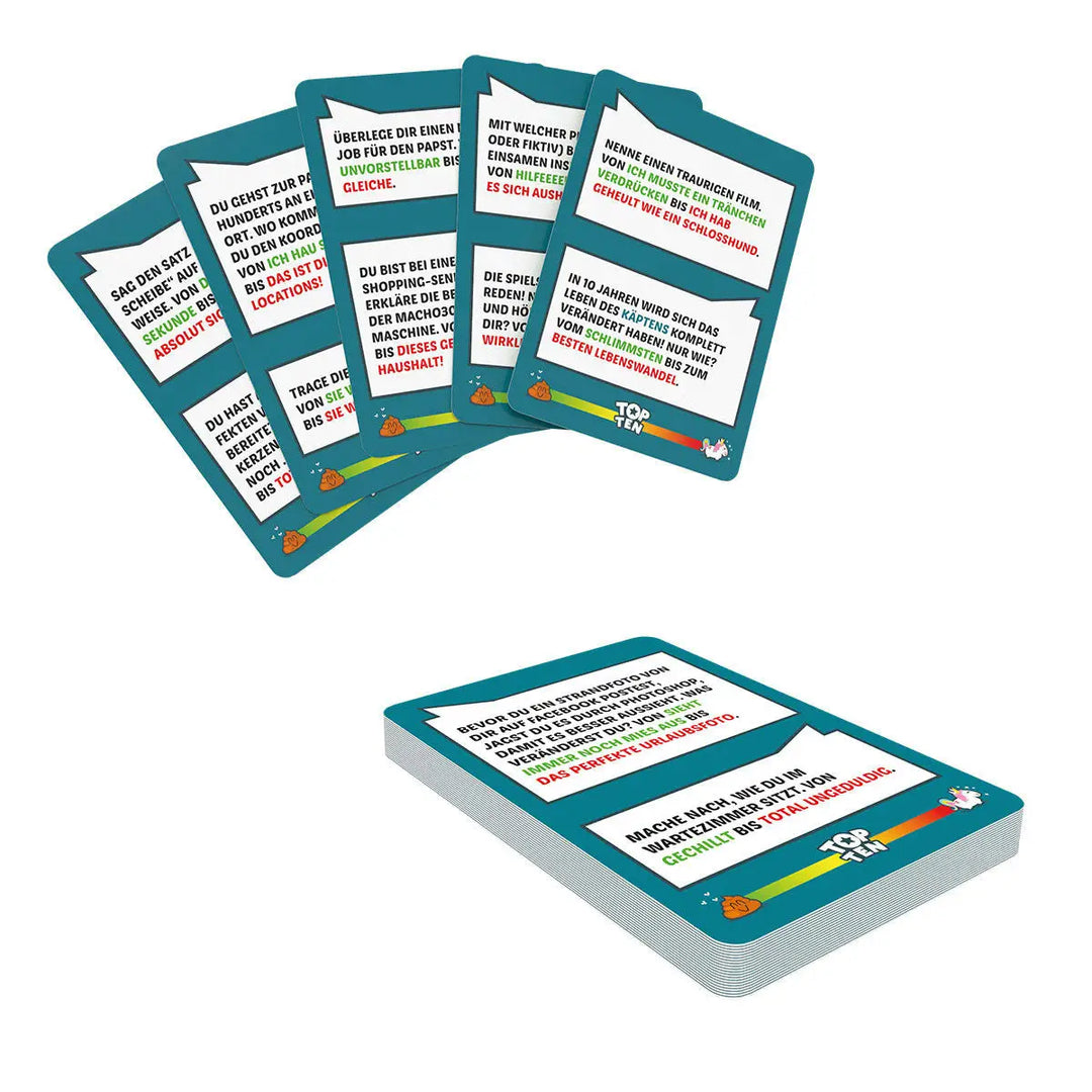 Top Ten: Adventures (DE) - Cocktail Games - Board Games