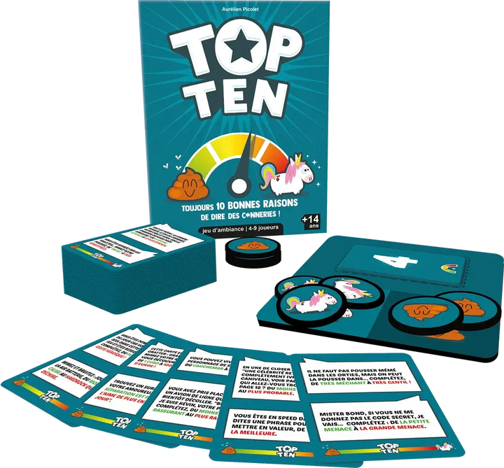 Top Ten (FR) - Cocktail Games - Board Games