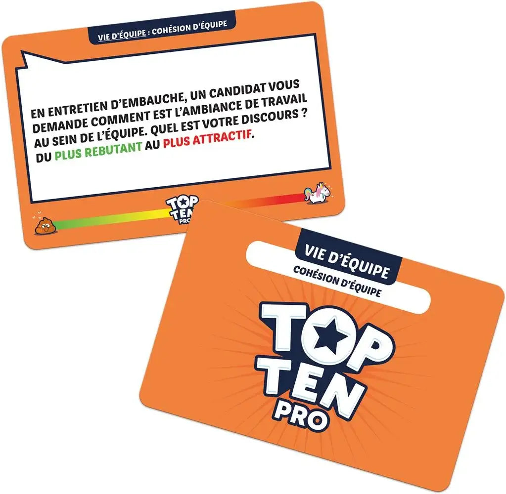 Top Ten: Pro (FR) - Cocktail Games - Board Games