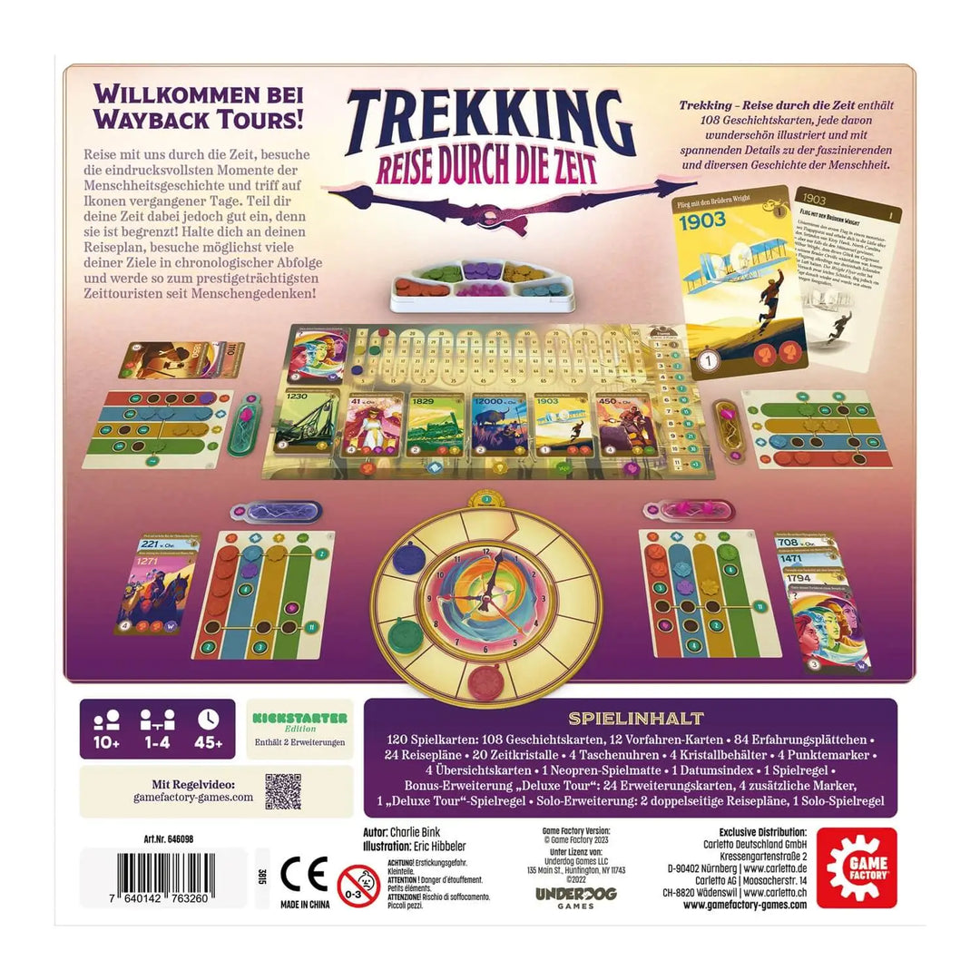 Trekking - Reise durch die Zeit (DE) - Game Factory - Board Games