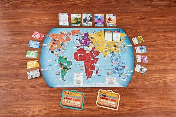 Trekking the World (EN) - Underdog Games - Board Games