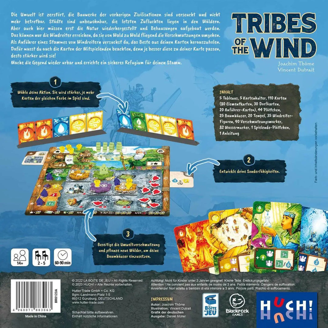 Tribes of the Wind (DE) - HUCH! - Board Games