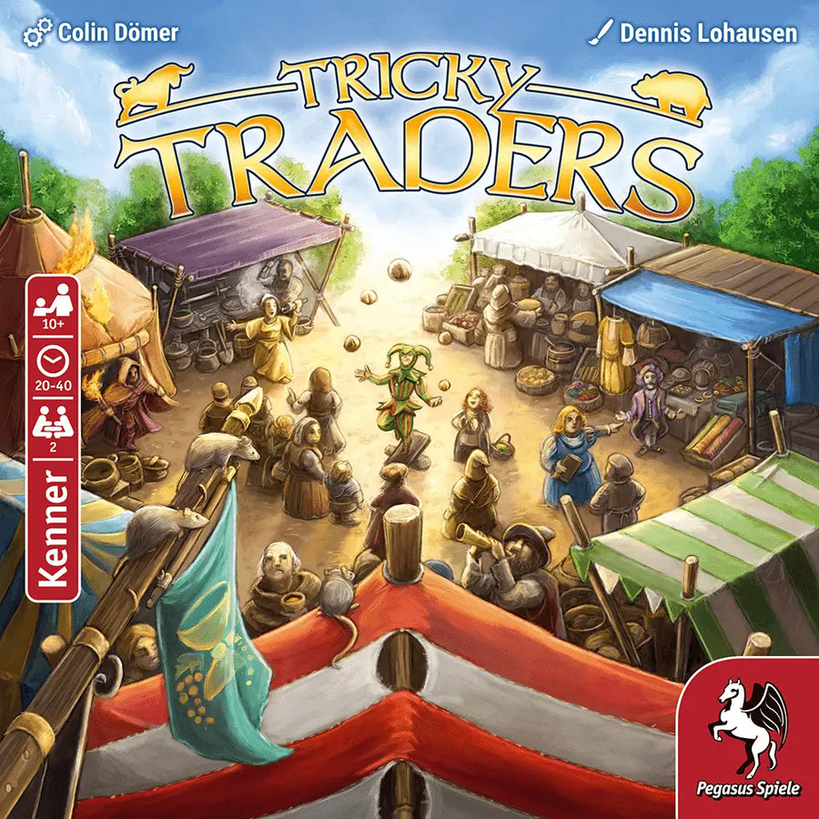 Tricky Traders (DE) - Pegasus Spiele - Board Games