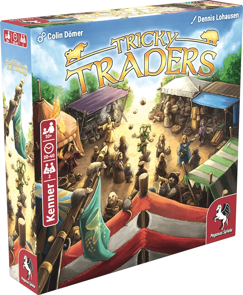 Tricky Traders (DE) - Pegasus Spiele - Board Games