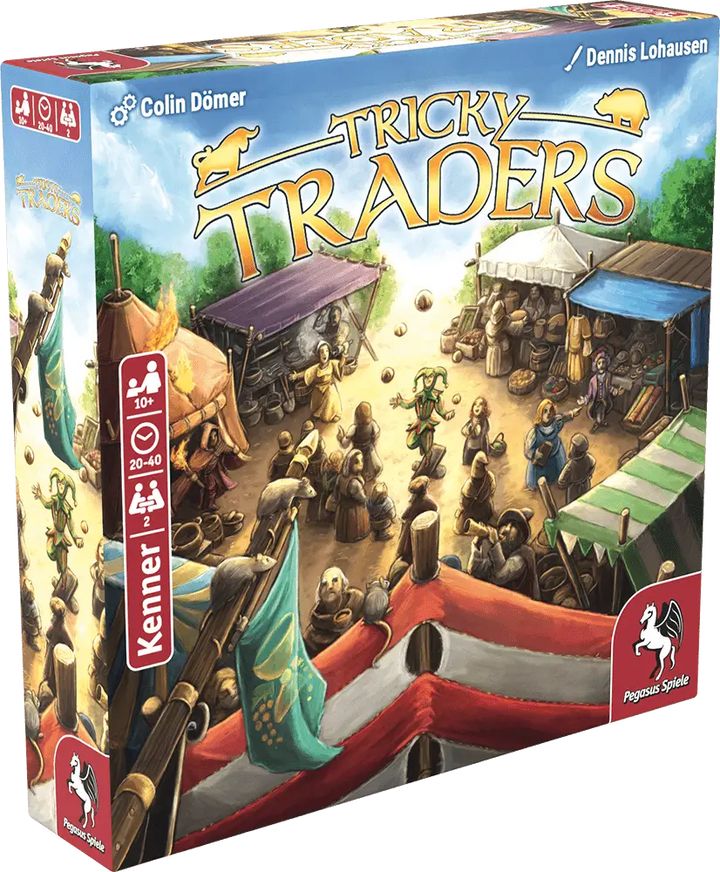 Tricky Traders (DE) - Pegasus Spiele - Board Games