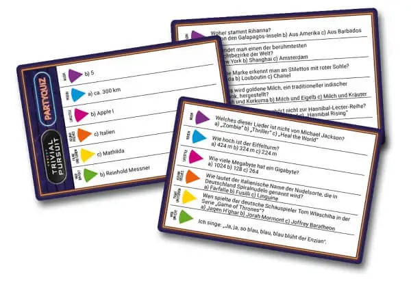 Trivial Pursuit - Party Quiz (DE) - Winning Moves Germany - Board Games
