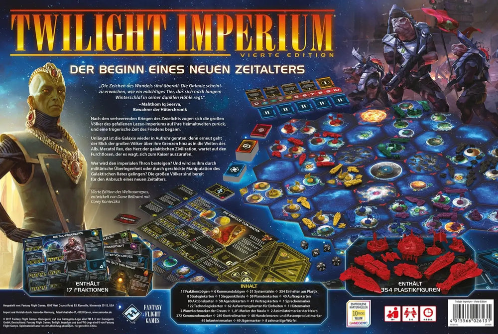 Twilight Imperium: 4th Edition (DE) Fantasy Flight Games Board Games