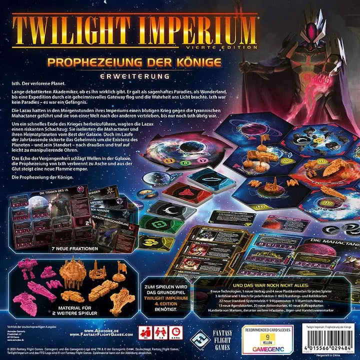 Twilight Imperium: Prophezeiung der Könige (DE) - Fantasy Flight Games - Board Games