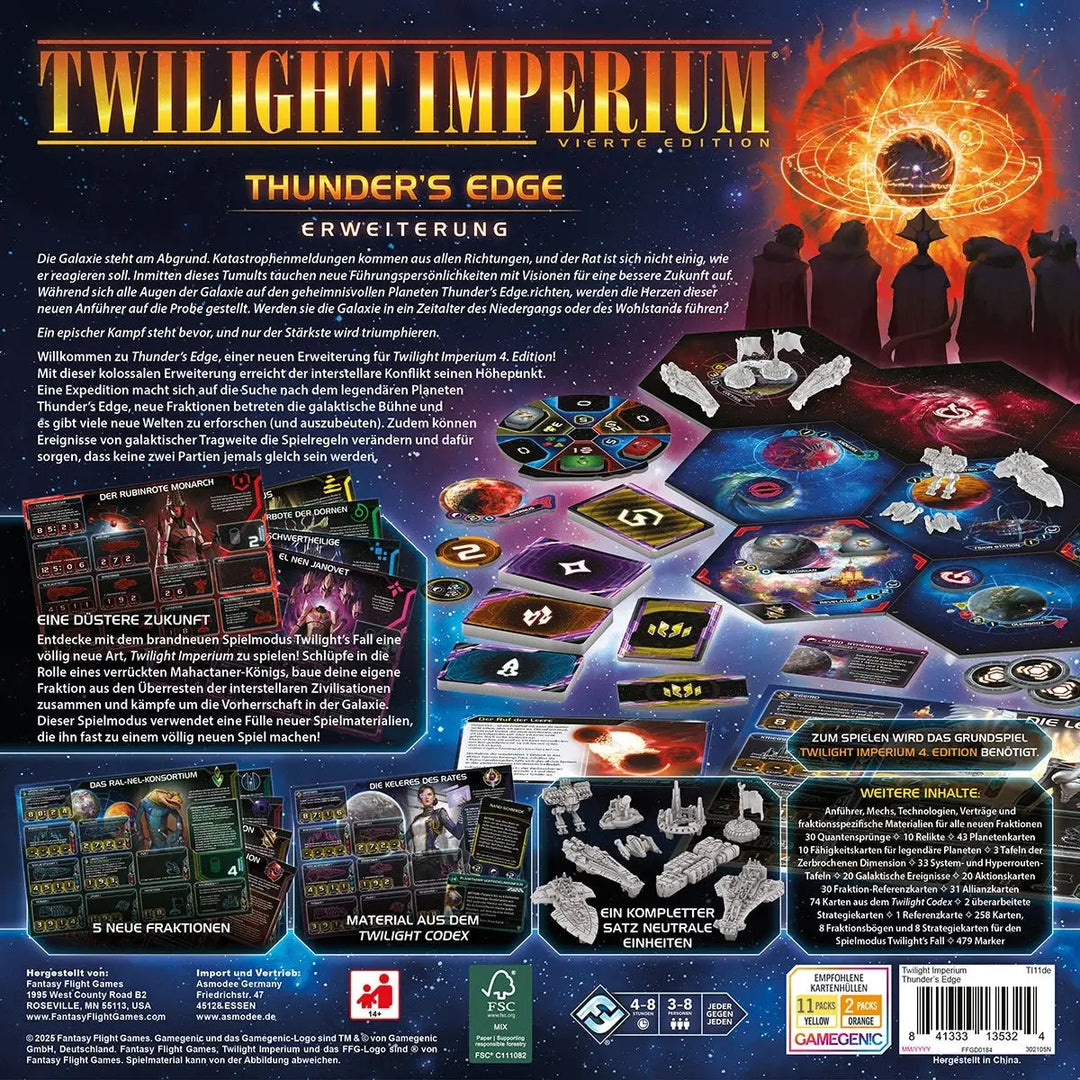 Twilight Imperium: Thunder’s Edge (DE) - Fantasy Flight Games - Board Games
