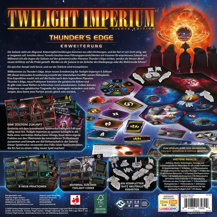 Twilight Imperium: Thunder’s Edge (DE) - Fantasy Flight Games - Board Games