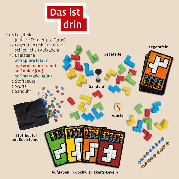 Ubongo 3-D Family (DE) - KOSMOS - Board Games