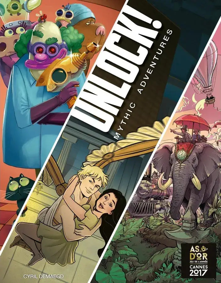 Unlock!: Mythic Adventures (EN) - Space Cowboys - Board Games