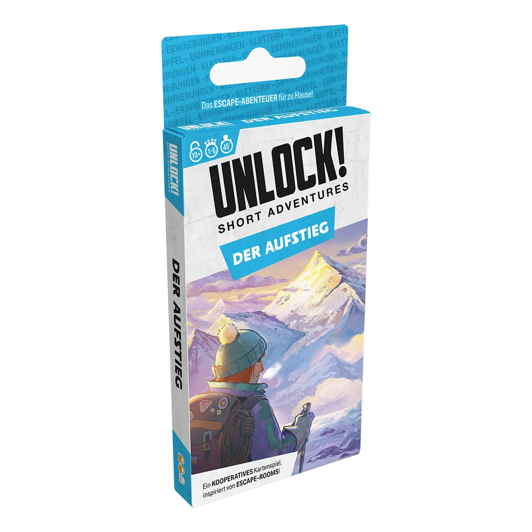 Unlock!: Short Adventures - Der Aufstieg (DE) - Space Cowboys - Board Games