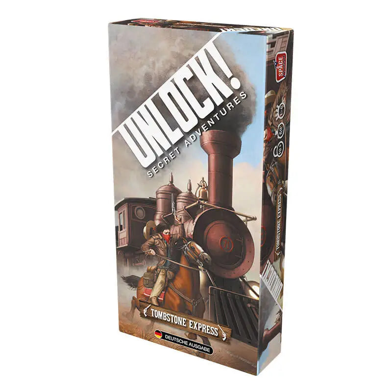 Unlock! - Tombstone Express (DE) - Space Cowboys - Board Games