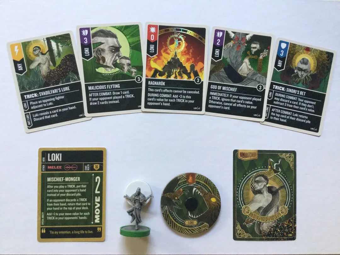 Unmatched: Battle of Legends Vol. 3 Blackbeard Chupacabra Pandora Loki (EN) Iello Board Games