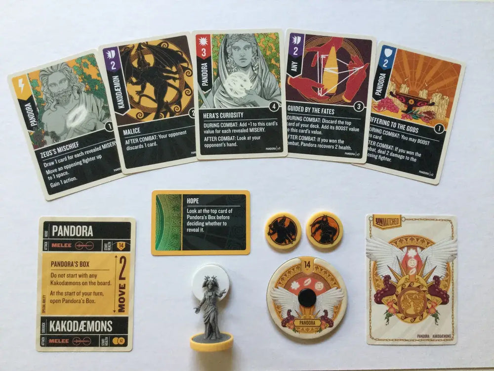 Unmatched: Battle of Legends Vol. 3 Blackbeard Chupacabra Pandora Loki (EN) Iello Board Games