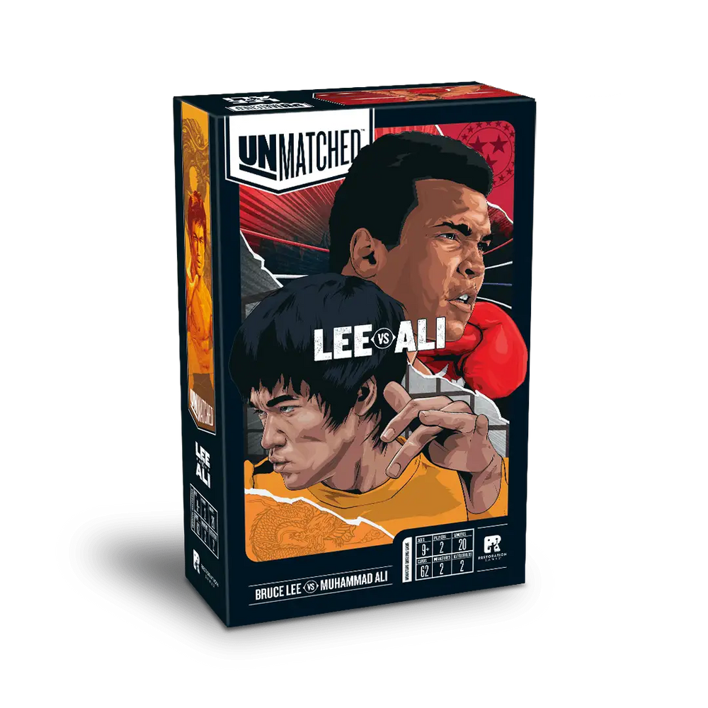 Unmatched: Muhammad Ali vs. Bruce Lee (EN) Iello Board Games