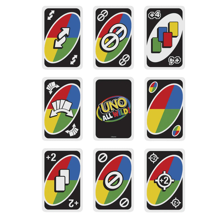 UNO All Wild! (DE/FR/IT) - Mattel Inc. - Board Games