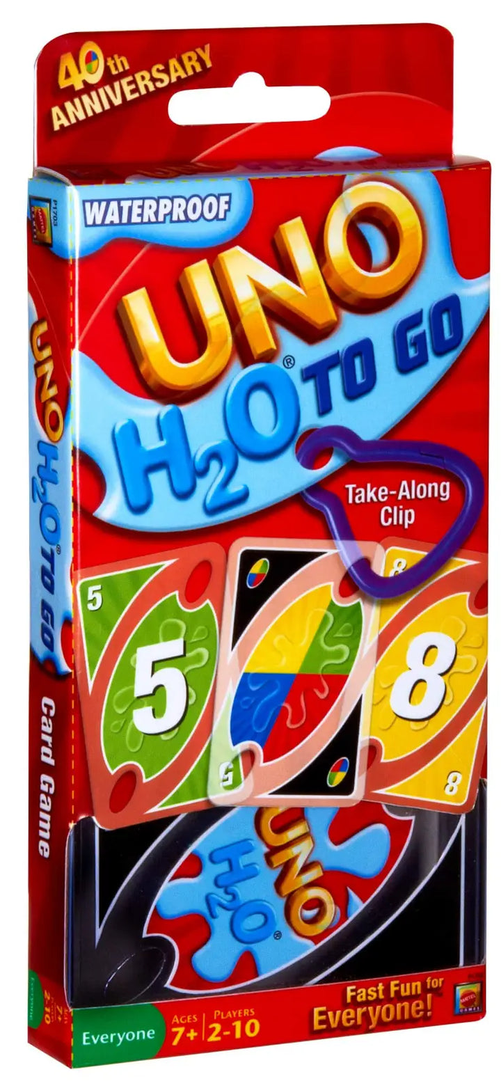 UNO H2O To Go (DE/IT/FR/EN) - Mattel Inc. - Board Games