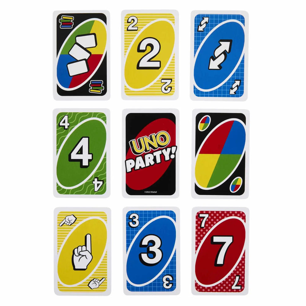UNO Party (DE/FR/IT) - Mattel Inc. - Board Games