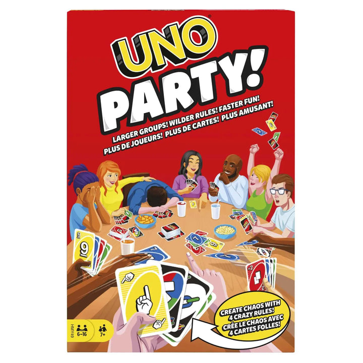 UNO Party (DE/FR/IT) - Mattel Inc. - Board Games