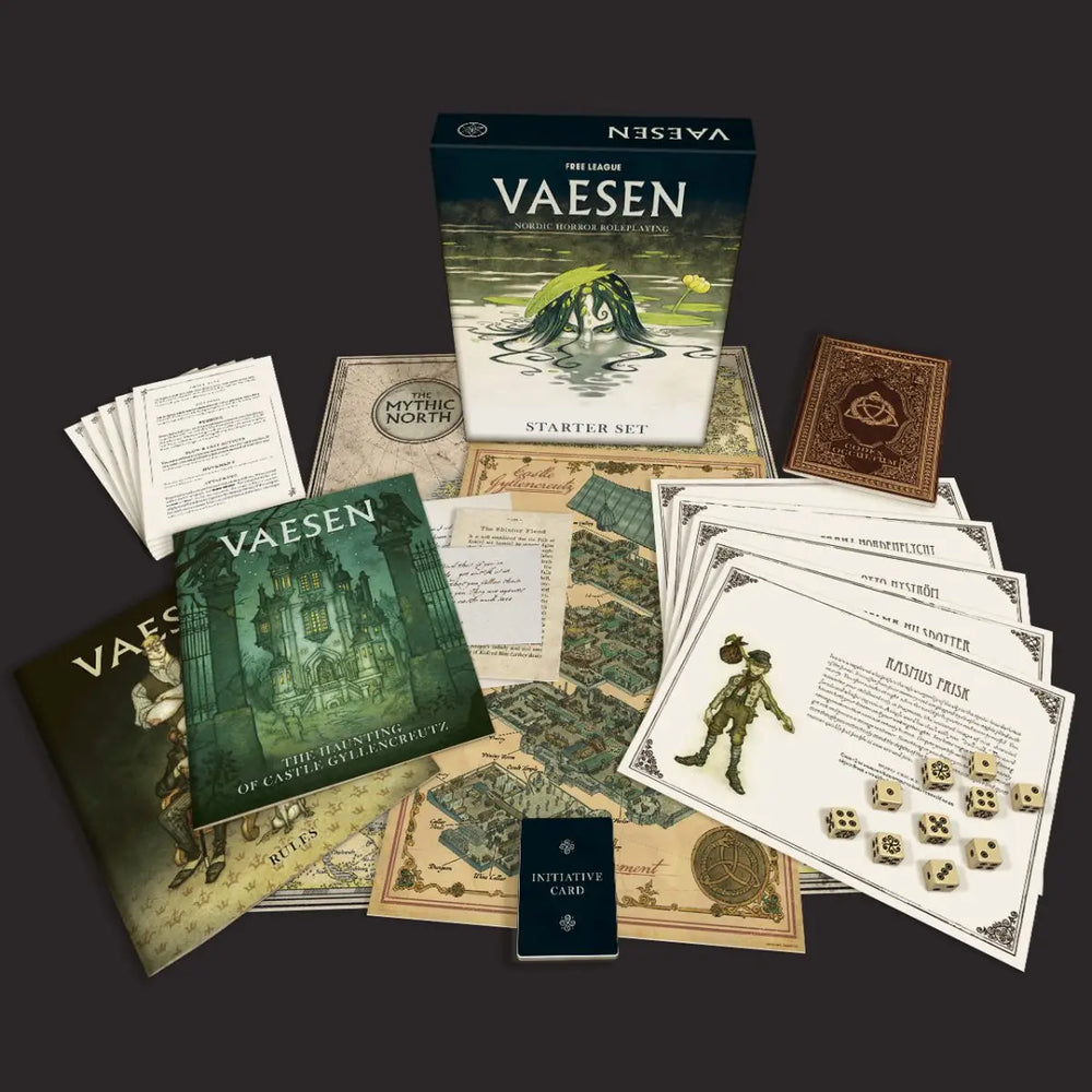 Vaesen RPG: Starter Set (EN) - Fria Ligan - Roleplaying Games