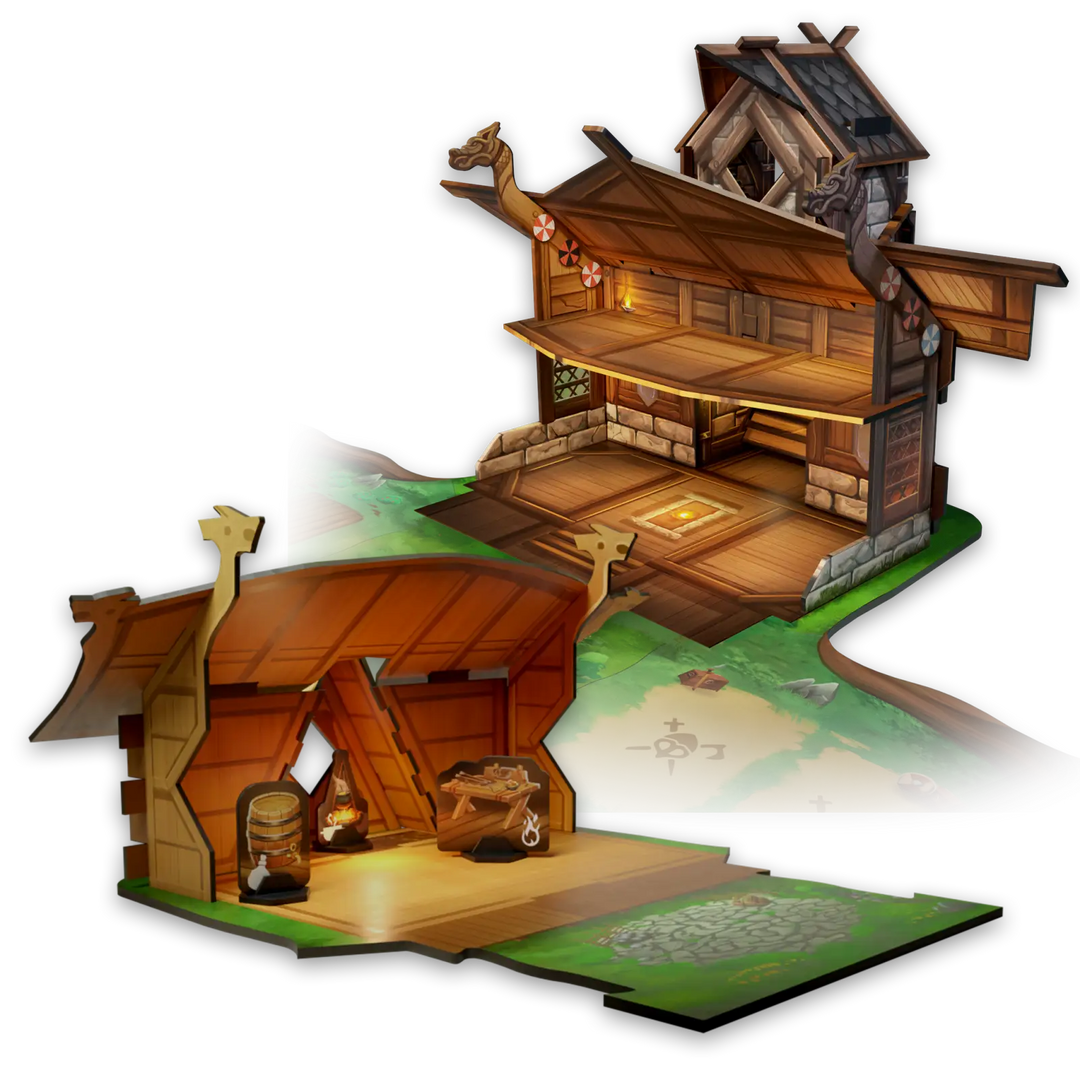 Valheim: Dice Tower House - Mood Publishing - Upgrades
