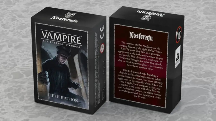 Vampire: The Eternal Struggle - Fifth Edition - Nosferatu Deck (EN) - Black Chantry Productions - Card Games