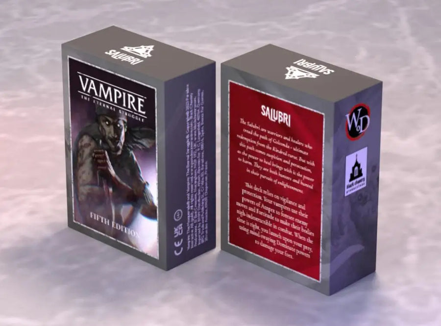 Vampire: The Eternal Struggle - Fifth Edition - Salubri Deck (EN) - Black Chantry Productions - Card Games