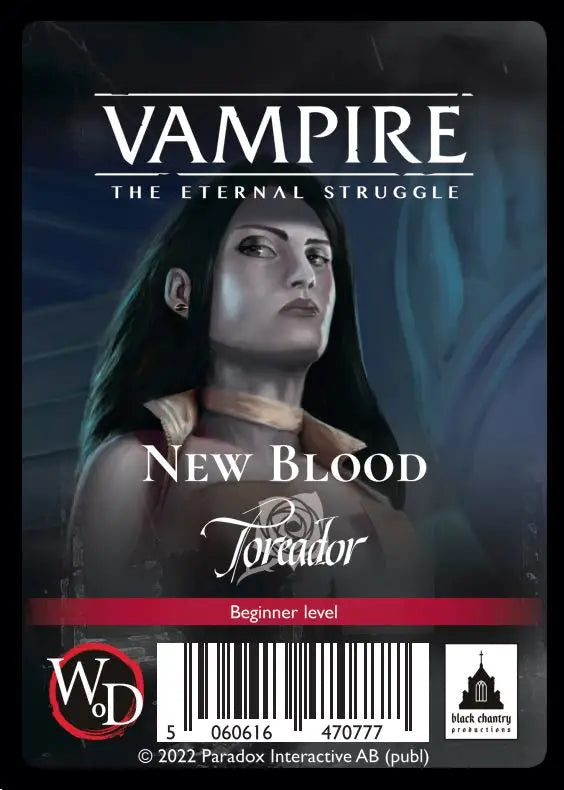 Vampire: The Eternal Struggle - New Blood - Toreador (EN) - Black Chantry Productions - Card Games