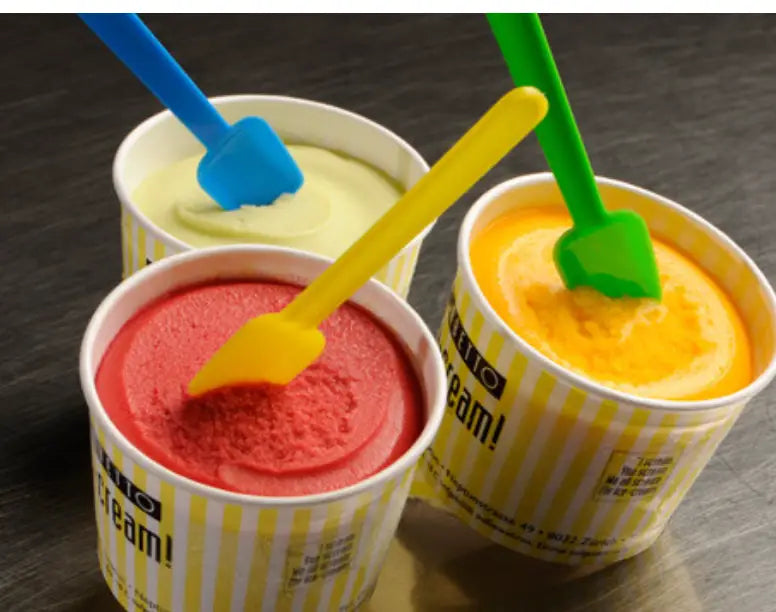 Glace: Kübeli - Vanille - Sorbetto - Snacks