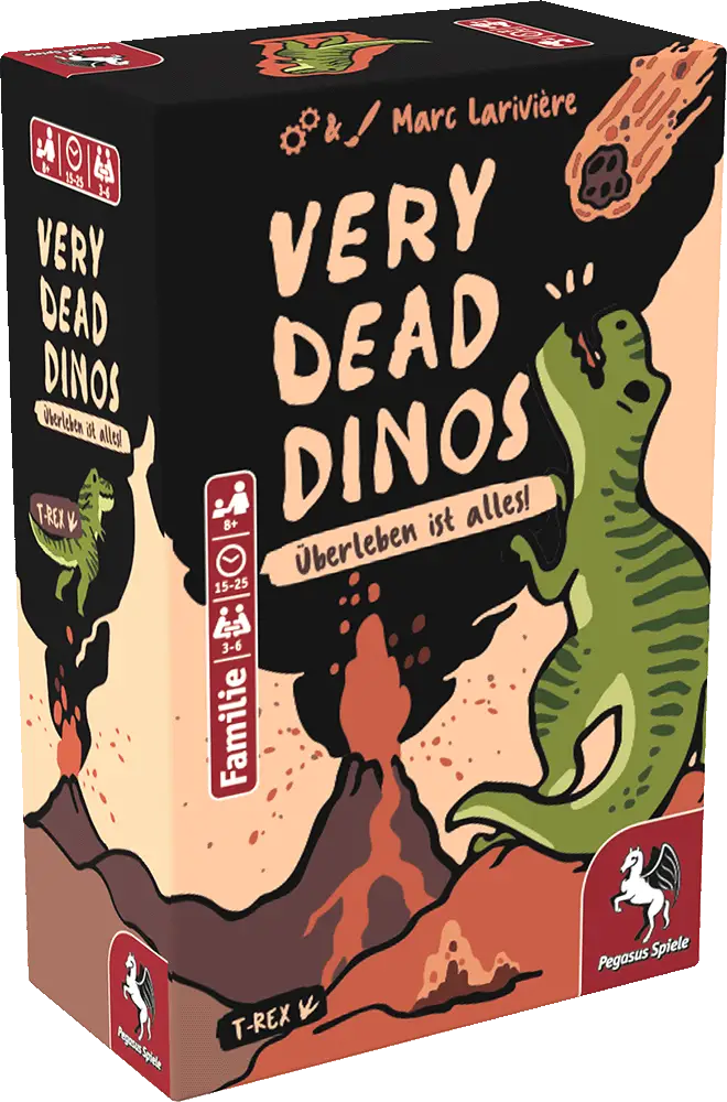 Very Dead Dinos: T-Rex (DE) - Pegasus Spiele - Board Games
