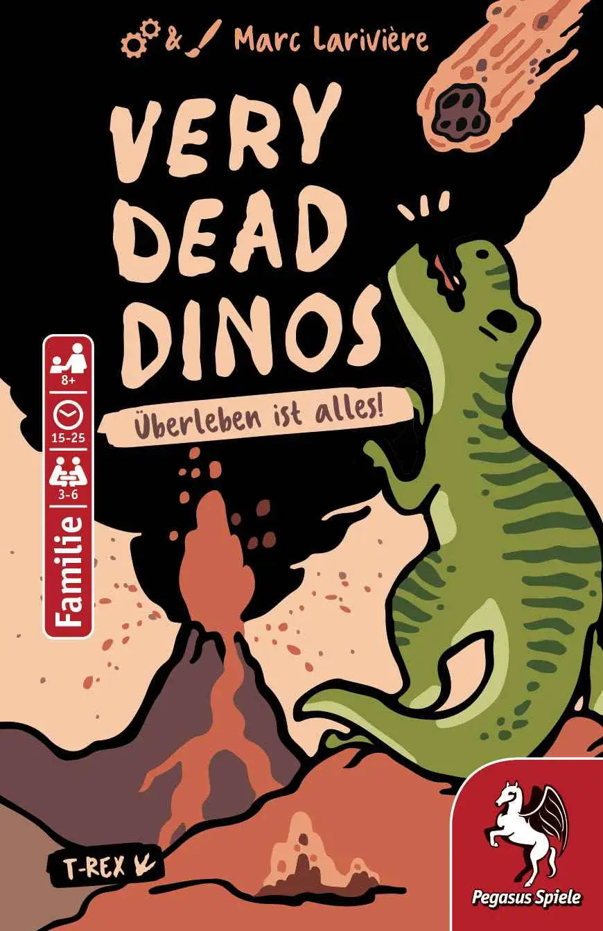 Very Dead Dinos: T-Rex (DE) - Pegasus Spiele - Board Games