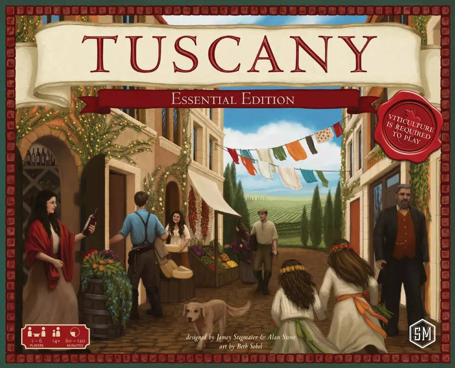 Viticulture: Tuscany Essential Edition (EN) - Stonemaier Games - Board Games