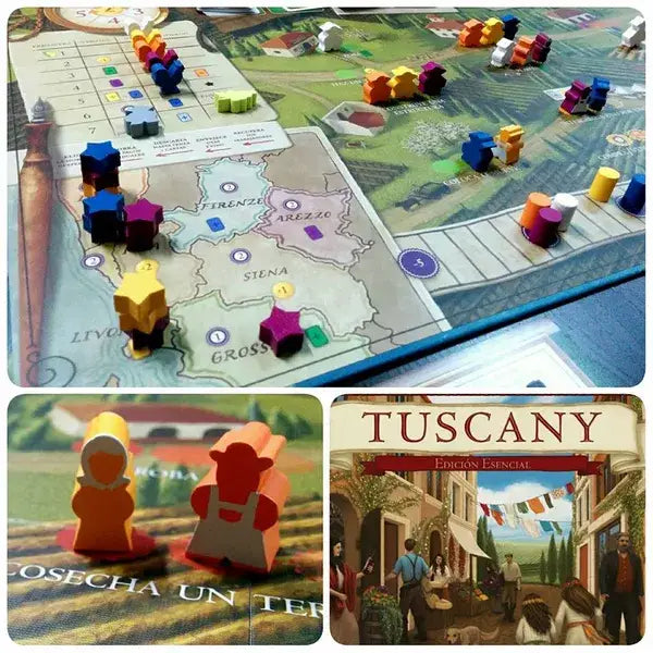 Viticulture: Tuscany Essential Edition (EN) - Stonemaier Games - Board Games