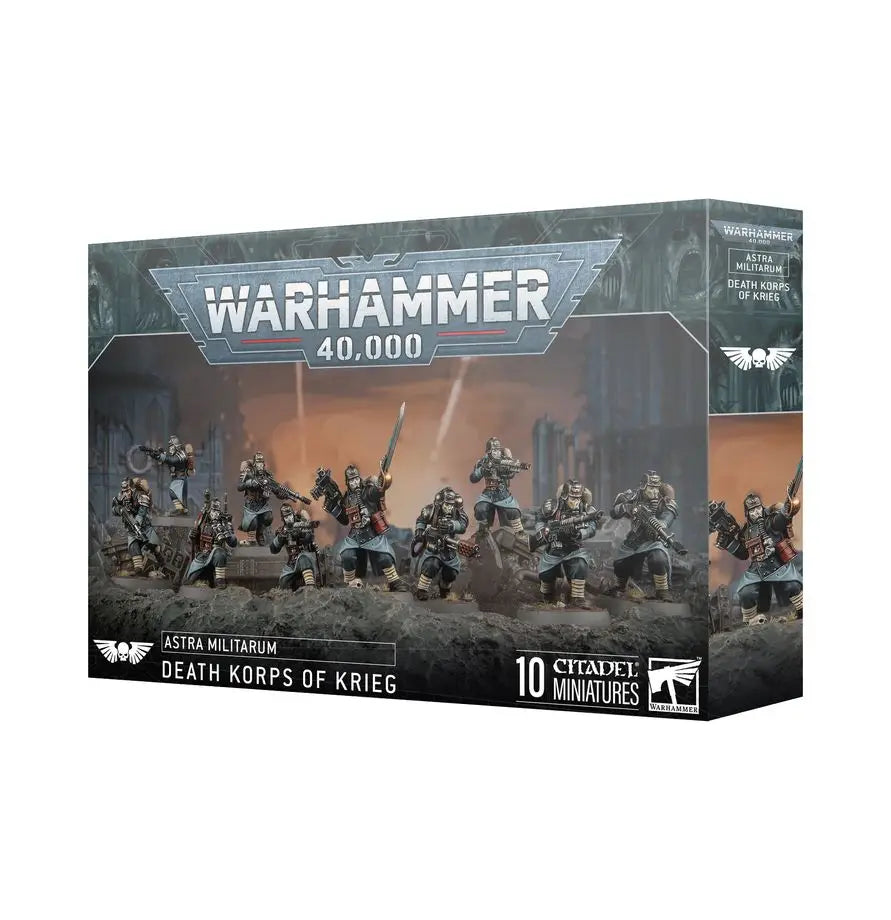 Warhammer 40k: Astra Militarum - Todeskorps von Krieg - Games Workshop Ltd. - Miniature Games