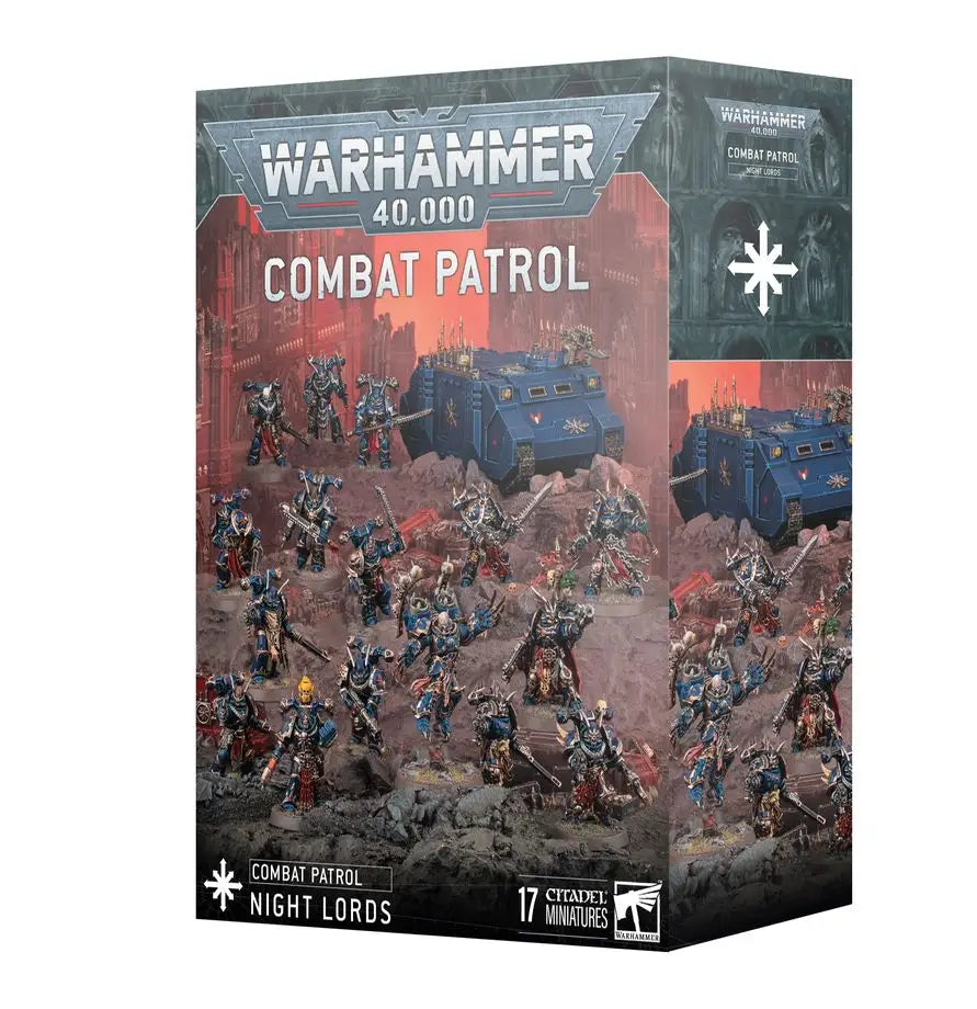 Warhammer 40k: Chaos Space Marines - Night Lords - Combat Patrol - Games Workshop Ltd. - Miniature Games