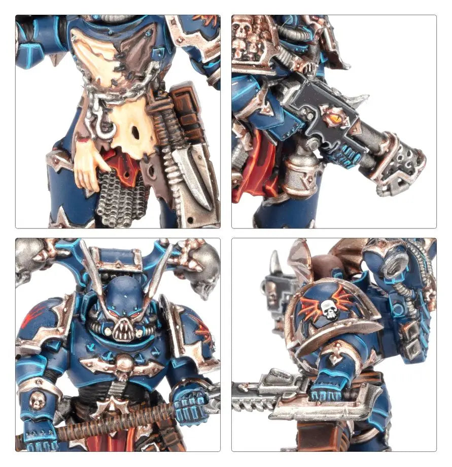 Warhammer 40k: Chaos Space Marines - Night Lords - Combat Patrol - Games Workshop Ltd. - Miniature Games