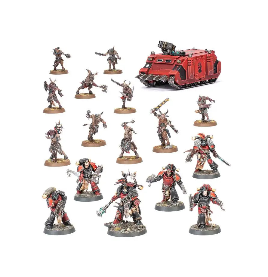 Warhammer 40k: Chaos Space Marines - Red Corsairs - Combat Patrol - Games Workshop Ltd. - Miniature Games