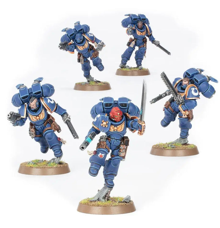 Warhammer 40k: Space Marines - Intercessoren mit Sprungmodul (DE) - Games Workshop Ltd. - Miniature Games
