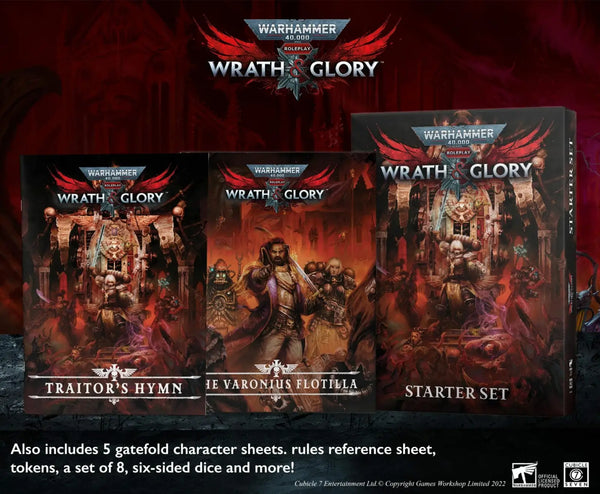 Warhammer 40K Wrath & Glory RPG: Wrath Deck – Kartenset Für Das Rollenspiel