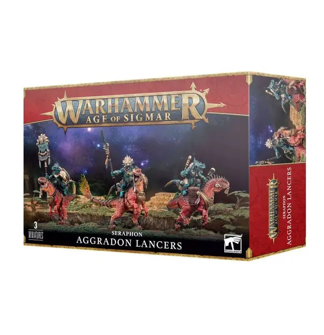 Age of Sigmar: Seraphon - Aggradon Lancers - Games Workshop - Miniature Games
