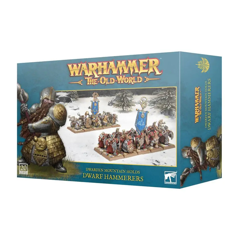 Warhammer Old World: Dwarfen Mountain Holds Dwarf Hammerers Games Workshop Miniature Games